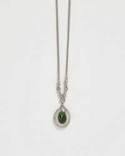 Pamela Love Astrid Locket In Metallic