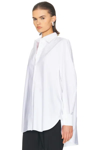 Givenchy Button Up Top In White