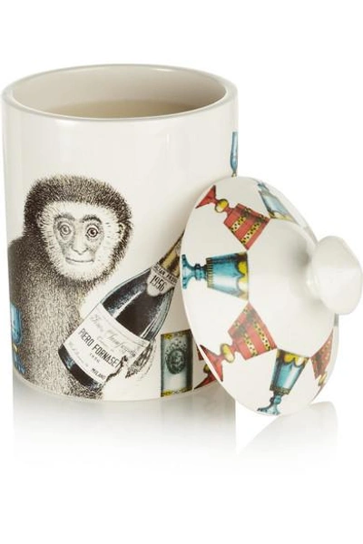 Shop Fornasetti Scimmie Thyme, Lavender And Cedarwood Scented Candle, 300g