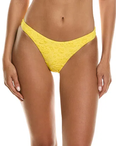 Mara Hoffman Reva Bikini Bottom In Yellow