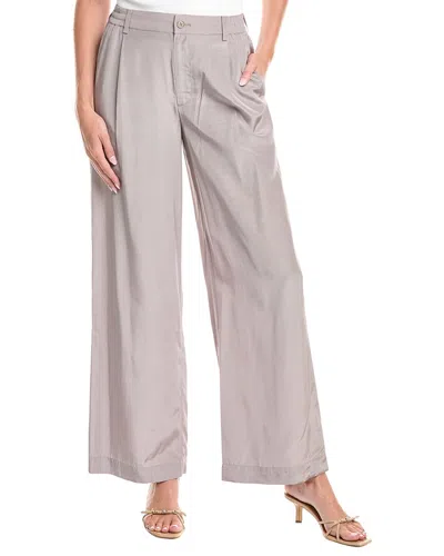 Simkhai Sydnie Pleated Pant In Gray