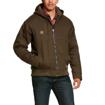 Ariat Men's Rebar Duracanvas Me Jacket Regular In Brown In Brown