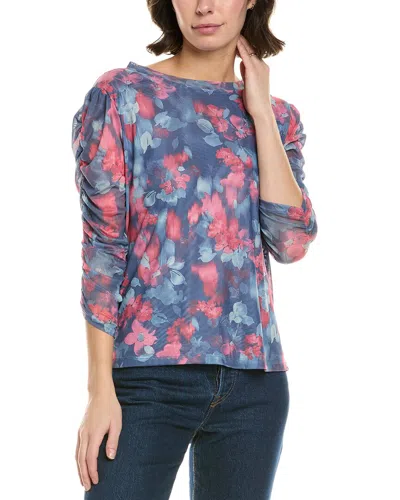 Requirements Stretch Mesh Shirt In Blue