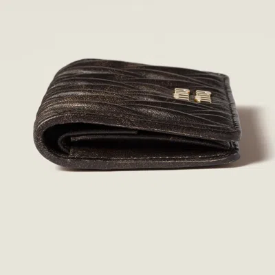 Miu Miu Wallet Accessories In Black