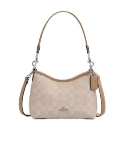 Coach Laurel Small Shoulder Bag In Signature Canvas
