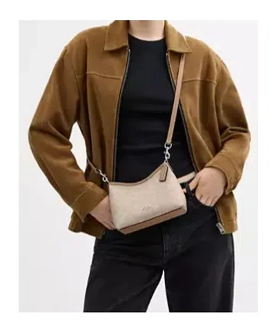 Coach Laurel Small Shoulder Bag In Signature Canvas