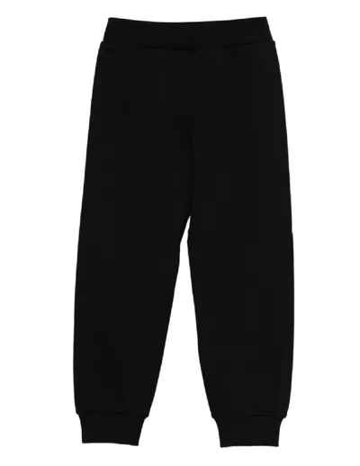 Balmain Logo-embroidered Sweatpants In Black