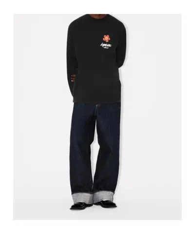 Kenzo Relaxed Fit T-shirt In Black