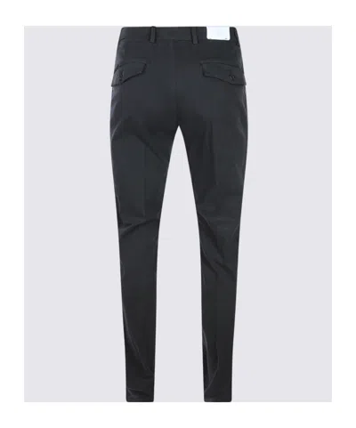 Eleventy Trousers Featuring Back And Side Pockets In Black