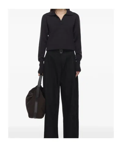 Studio Nicholson Sweaters Brown In Blue