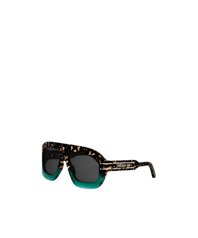 Dior Full Frame Sunglasses In Black