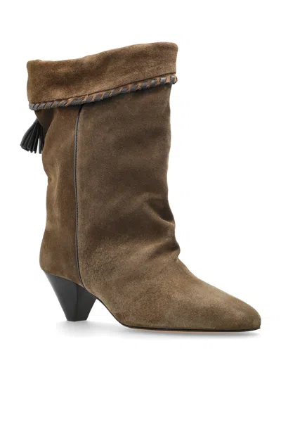 Isabel Marant Boot "dalby" In Green