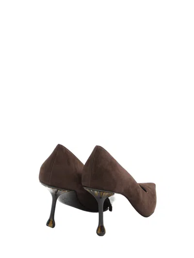 Jimmy Choo Ixia Pointed Toe Suede Pumps In Black