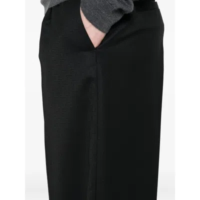 Kenzo Belt Loops Slacks In Blue