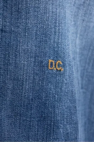 Dsquared2 Denim Shirt In Blue
