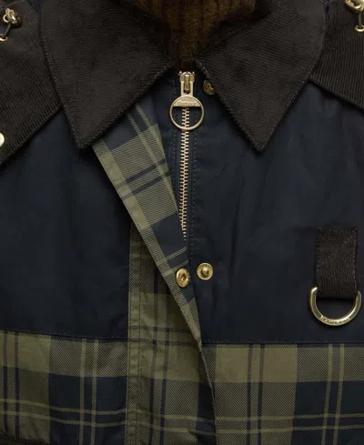 Barbour Elaine Showerproof Jacket Hood In Multi