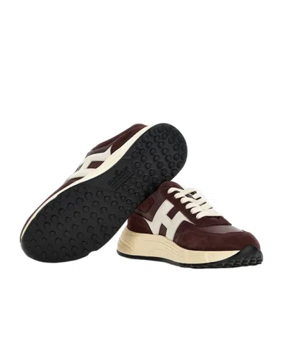 Hogan Footwear In Burgundy