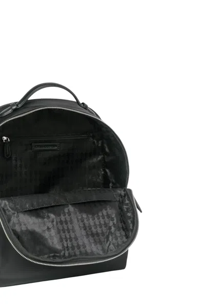 Karl Lagerfeld Top Handle Backpack In Black