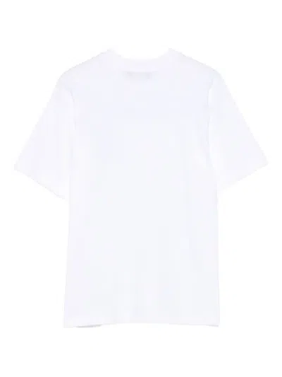 Dsquared2 Maple-leaf Patch T-shirt In White