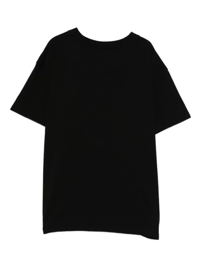 Stella Mccartney Rainbow-graphic T-shirt In Black