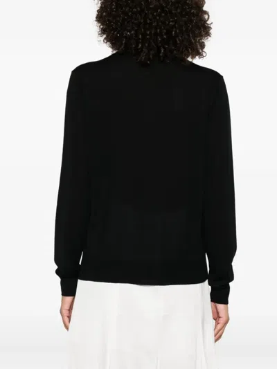 P.a.r.o.s.h Buttoned Cardigan In Black