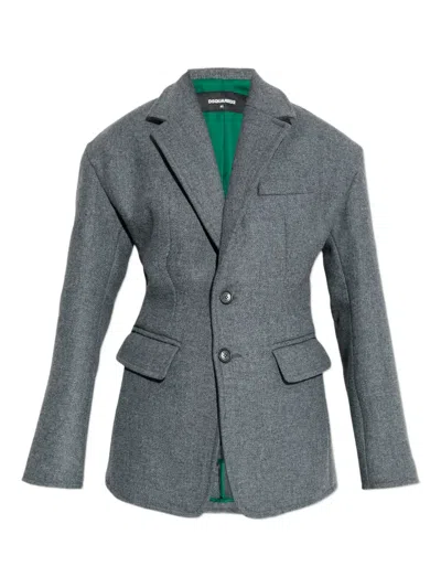 单排扣西装夹克