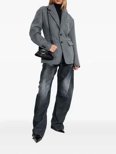 单排扣西装夹克