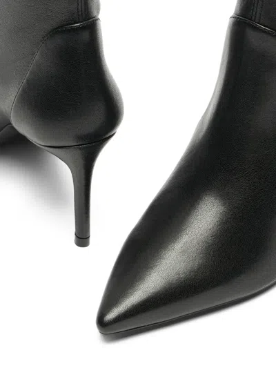 Stuart Weitzman Knee-high Pointed-toe Boots In Black