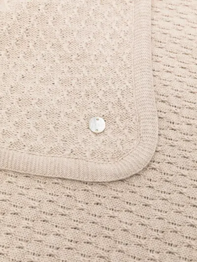 Paz Rodriguez Textured Blanket In Brown