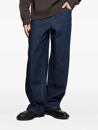 Isabel Marant Belt Loop Jeans In Blue