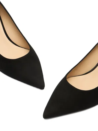 Stuart Weitzman 50mm Stuart Power Kitten-heel Pumps In Black