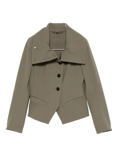 SCRUNCH 翻领纽扣夹克