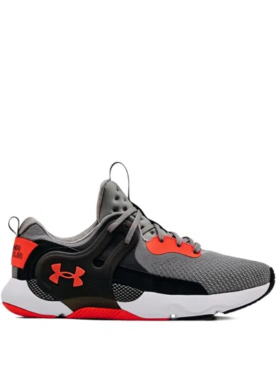 Under Armour Hovr Apex 3 Running Shoes Black/red In Gray
