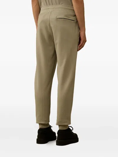 C.p. Company Drawstring-cuffed Track Pants In Neutral