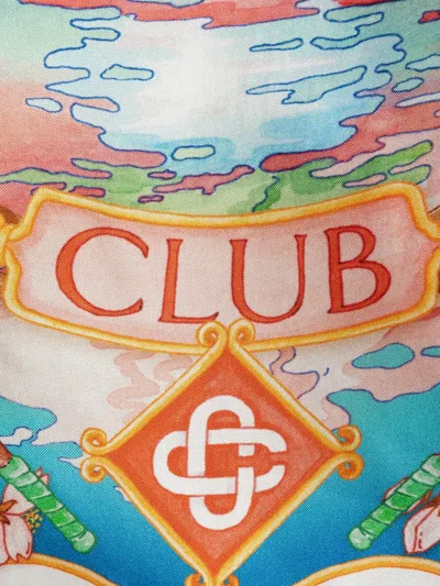 Casablanca Tennis Club Shirt In Multi