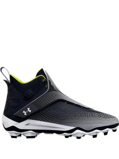 Under Armour Hammer 2.0 Mc 3027306-001 Black White Football Cleat Uwu2 In Black