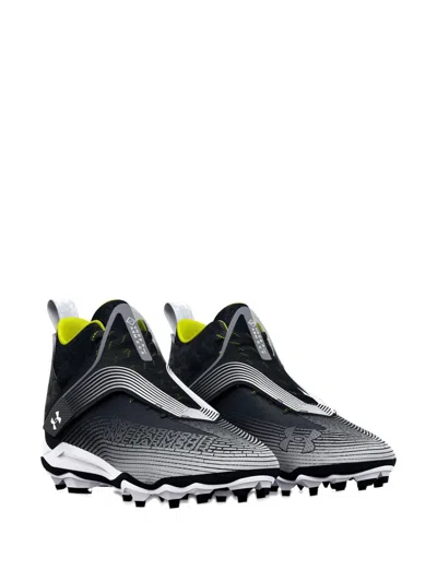 Under Armour Hammer 2.0 Mc 3027306-001 Black White Football Cleat Uwu2 In Black