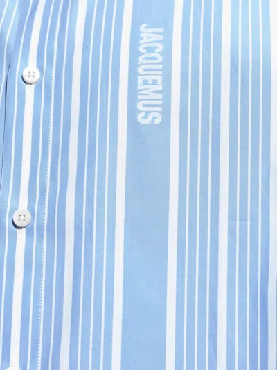 Jacquemus Men's La Chemise Simon In Blue