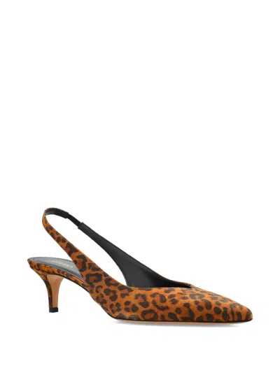 Isabel Marant Palga Slingbacks In Brown