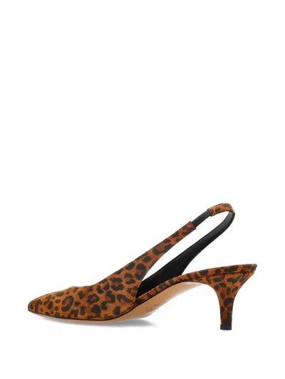 Isabel Marant Palga Slingbacks In Brown