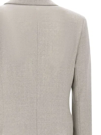 Eleventy Single-breasted Blazer In Gray