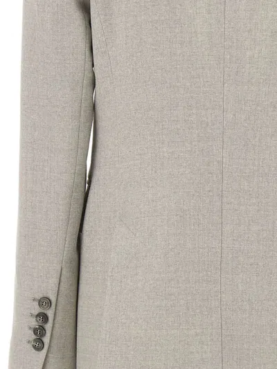 Eleventy Single-breasted Blazer In Gray