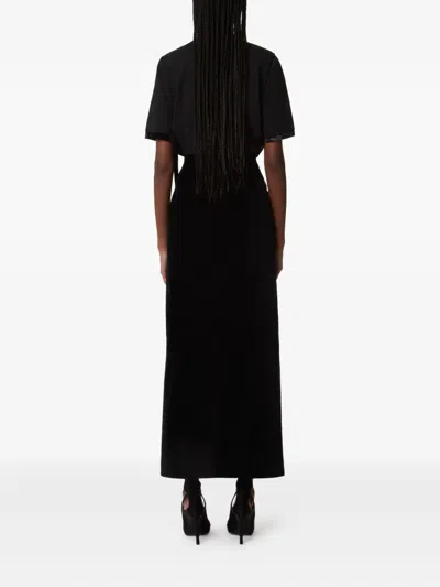 Nina Ricci T-shirt With Ribbon And Bow In Black