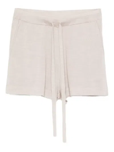 P.a.r.o.s.h Drawstring-waist Shorts In Neutral