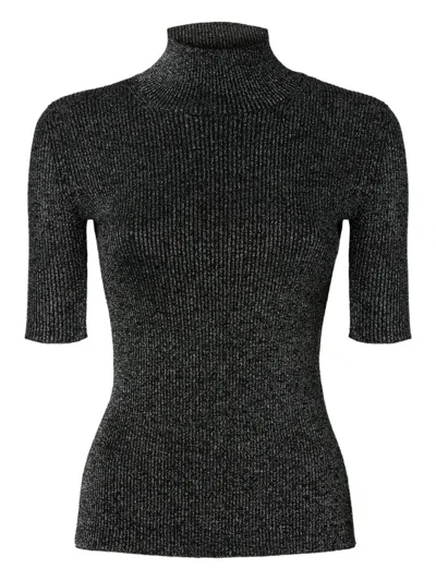 Missoni Roll-neck Sweater In Gray