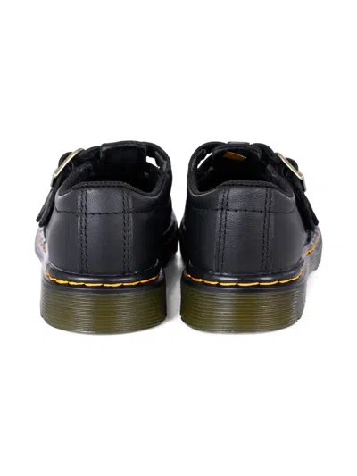 Dr. Martens 8065 Buckle-strap Leather Mocassins In Black