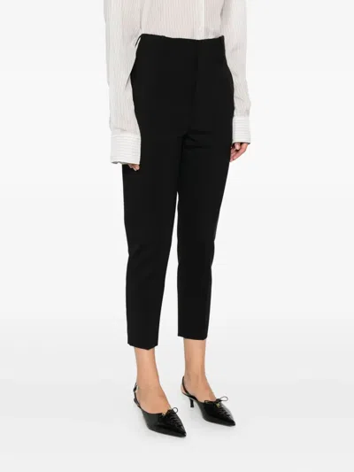Isabel Marant Noah Pocket Straight Trousers In Black