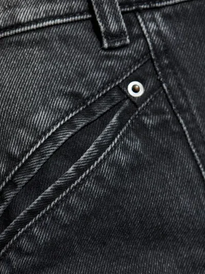 Isabel Marant Catarina Patch-pocket Jeans In Black