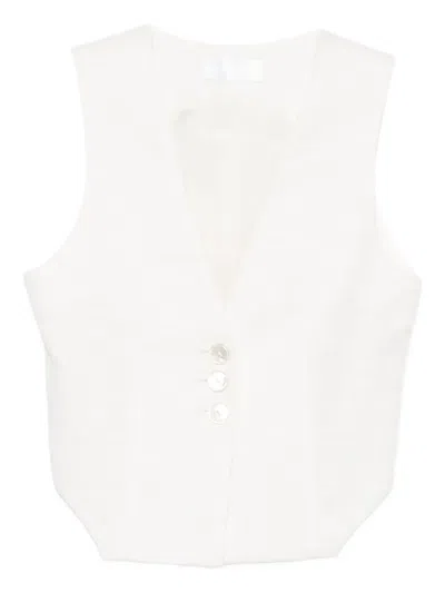 无袖纽扣开合西式马甲