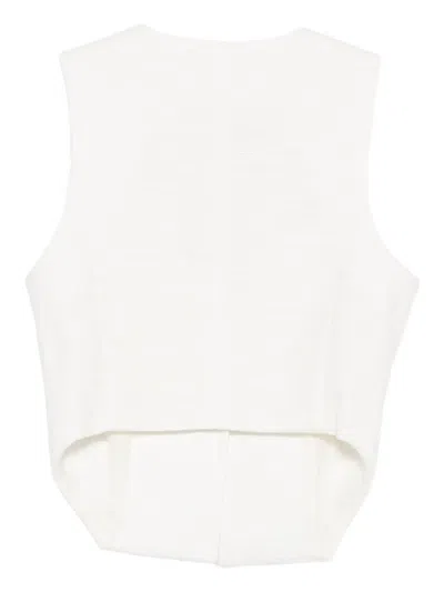 无袖纽扣开合西式马甲